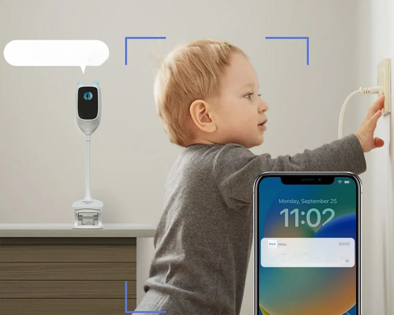 Baby Essential 4MP 2K WiFi Baby Monitor 360°