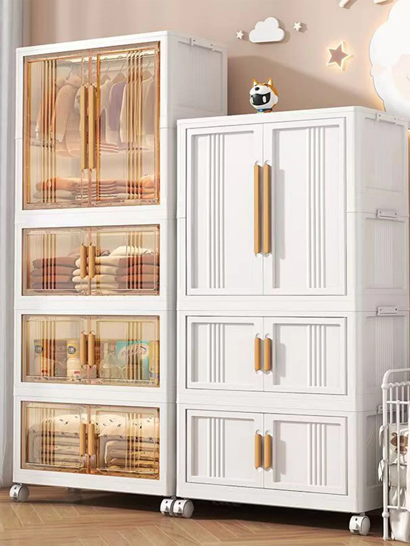 Baby Essential Kinderkast Zonder Montage – Opbergrek