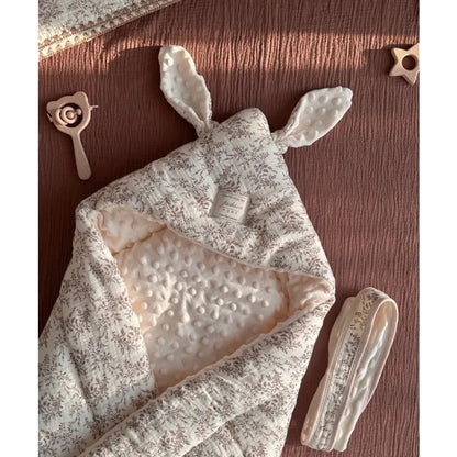 Baby Essential Katoenen Babykleed Konijnenoren