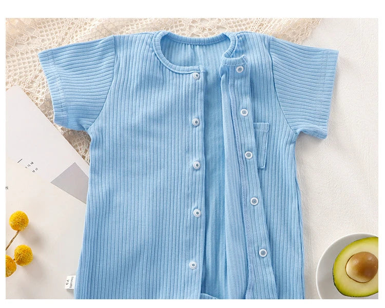 Unisex Baby Romper – Zacht Katoen voor Elke Gelegenheid