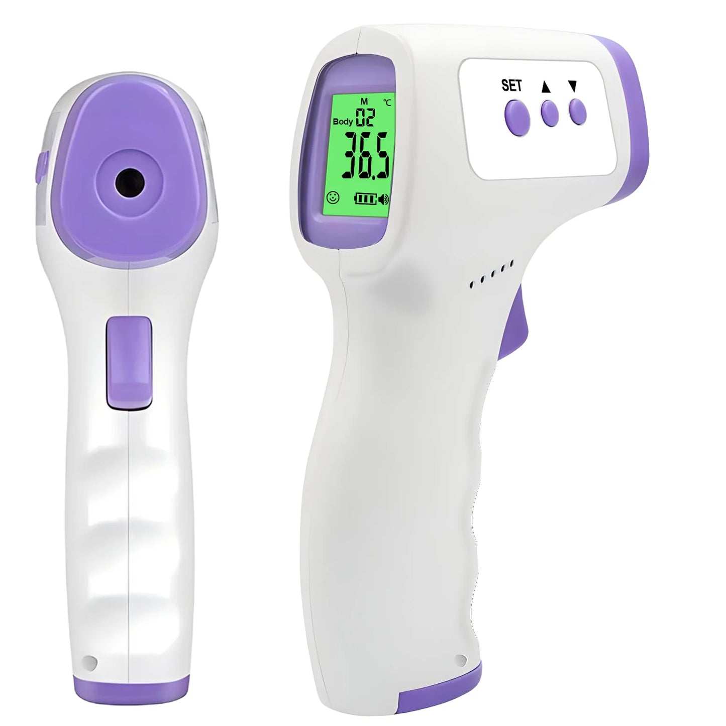 Baby Gezondheidsset – Contactloze Infrarood Thermometer + Vinger Pulse Oximeter