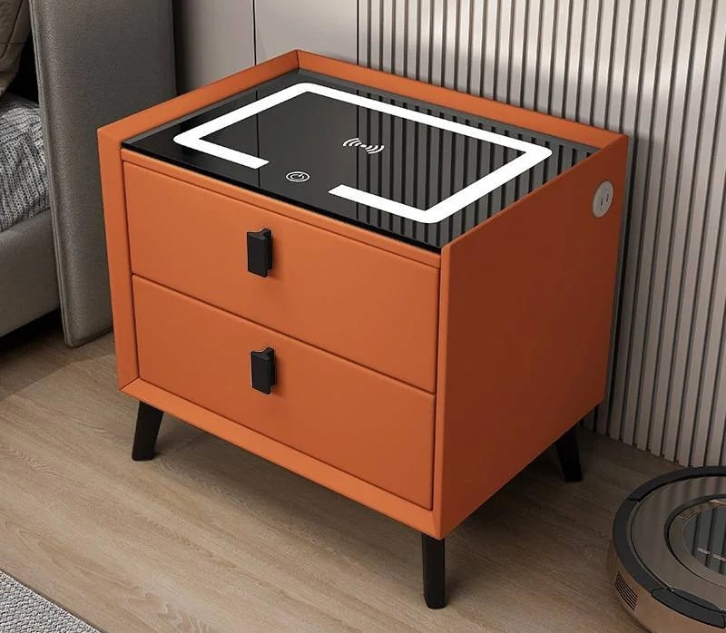 Baby Essential Luxe Nachtkastje 3 Laden met Draadloos Laden