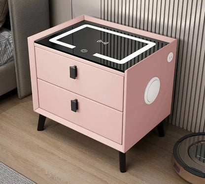 Baby Essential Luxe Nachtkastje 3 Laden met Draadloos Laden