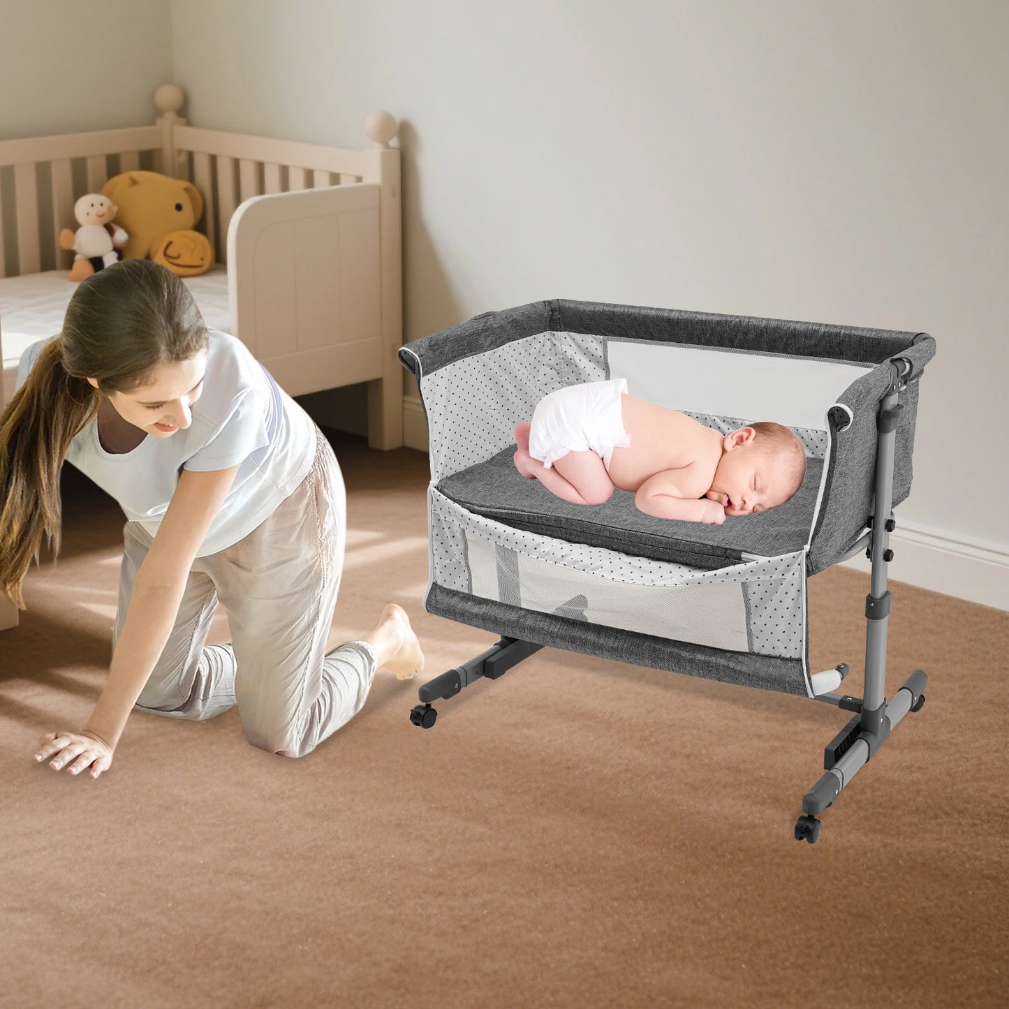 Baby Essential Modern Baby Bassinet 0-24 Maanden
