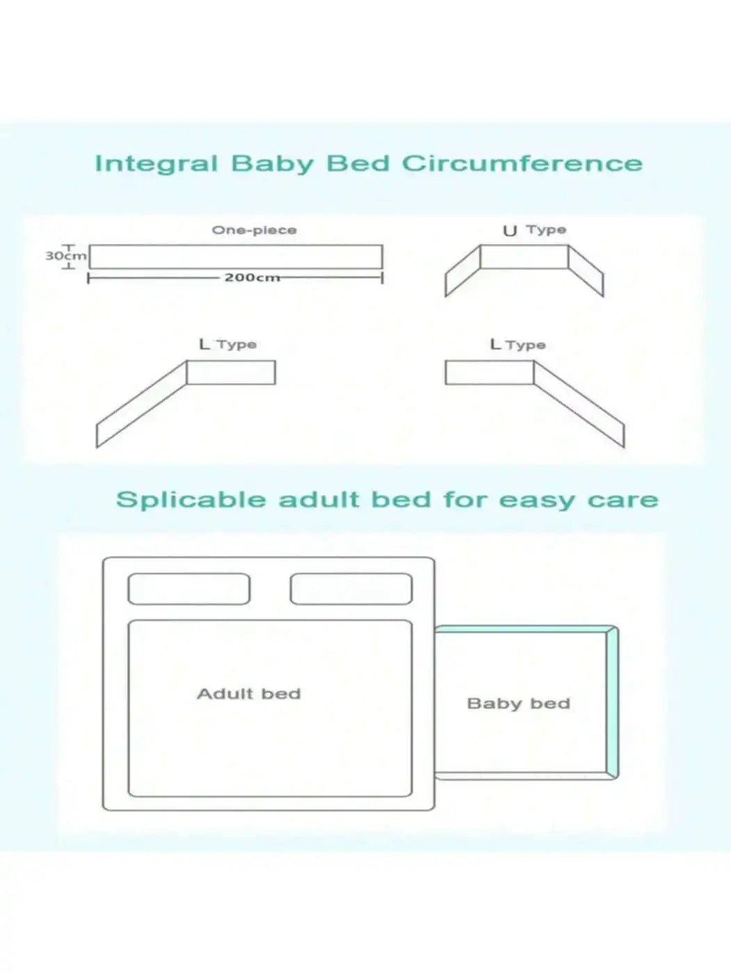 Baby Essential CozyBraid™ Crib Protector