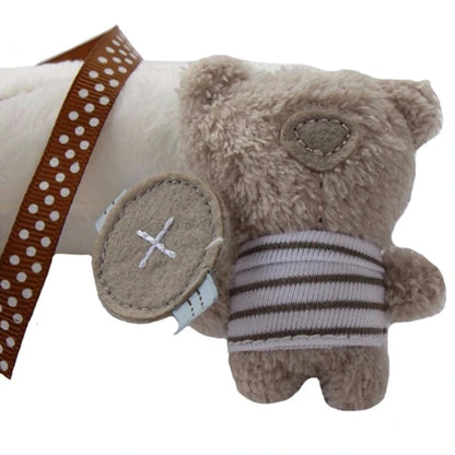 Baby Rammelaar Knuffel – Pluche Konijn & Beer met Ster