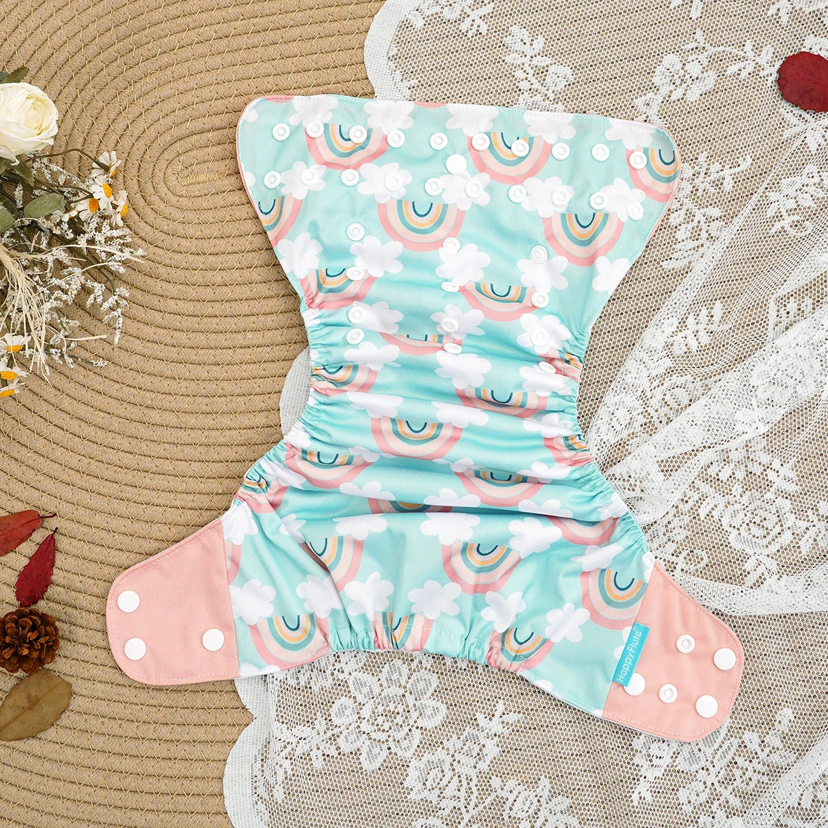 Baby Essential Herbruikbare Eco Luiers 4-delig