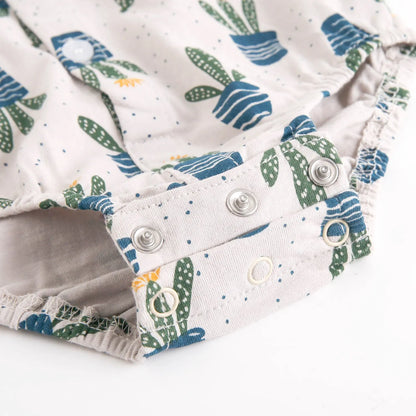 Sanlutoz Baby Romper – Zomer Bodysuit met Schattige Print