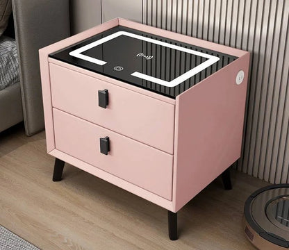 Baby Essential Luxe Nachtkastje 3 Laden met Draadloos Laden