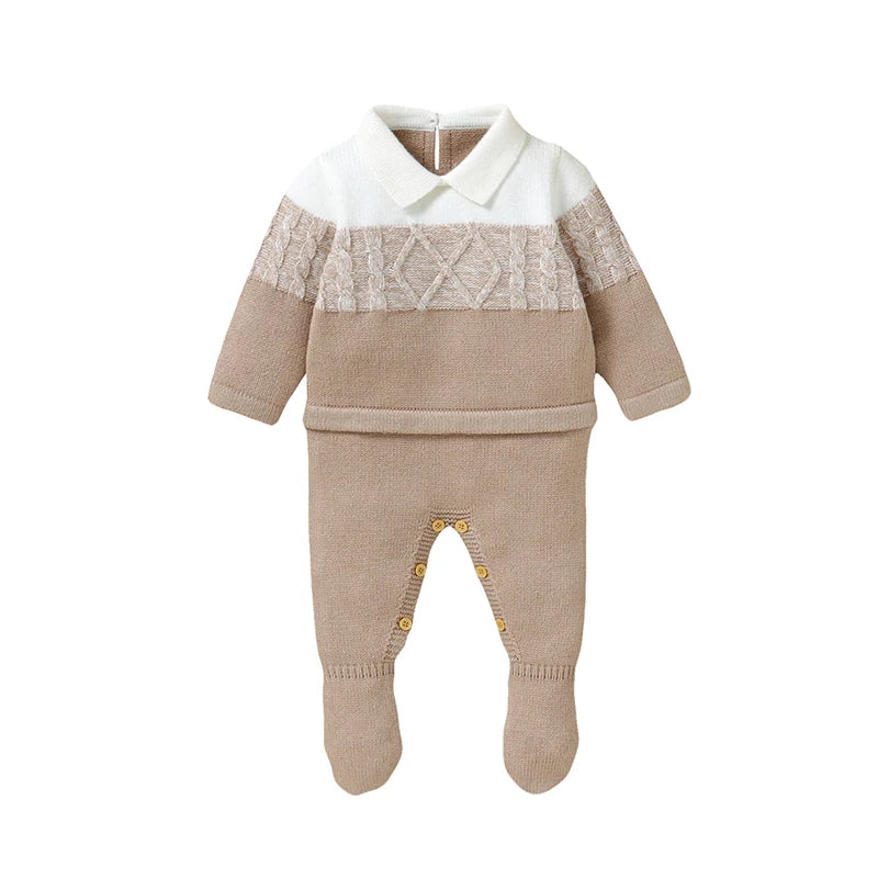 Baby Essential Soft Texture Winter Romper