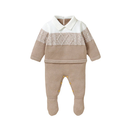 Baby Essential Soft Texture Winter Romper
