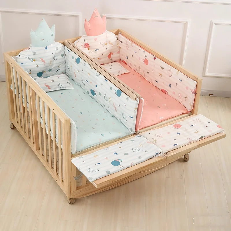 Baby Essential TwinCozy™ Double Crib