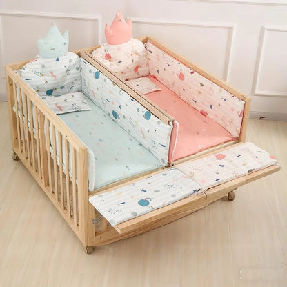 Baby Essential TwinCozy™ Double Crib