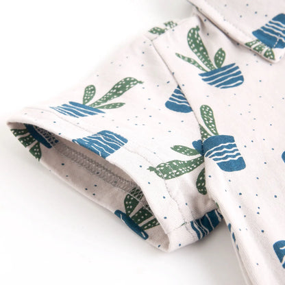 Sanlutoz Baby Romper – Zomer Bodysuit met Schattige Print