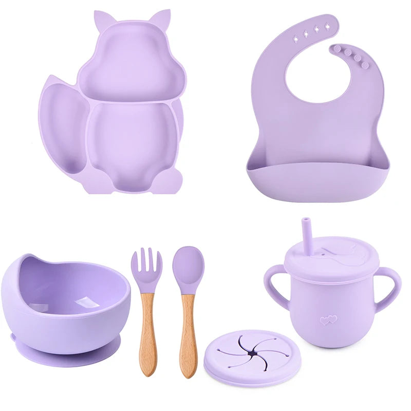 Baby Essential Silicone Eetset voor Kinderen