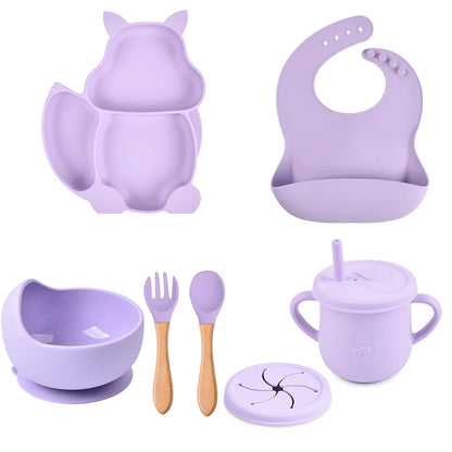 Baby Essential Silicone Eetset voor Kinderen