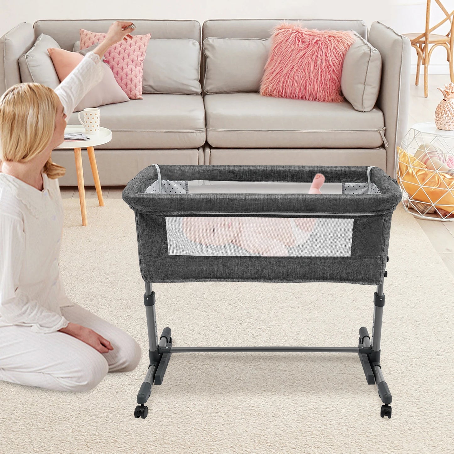 Baby Essential Modern Baby Bassinet 0-24 Maanden