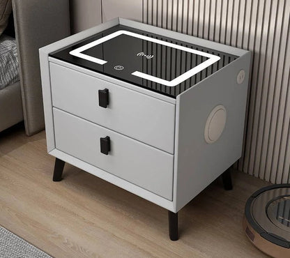 Baby Essential Luxe Nachtkastje 3 Laden met Draadloos Laden