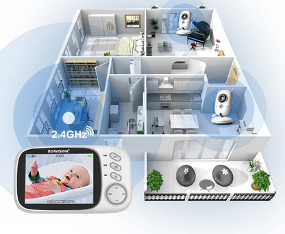 Baby Essential VB603 Draadloze Video Baby Monitor 3.2"