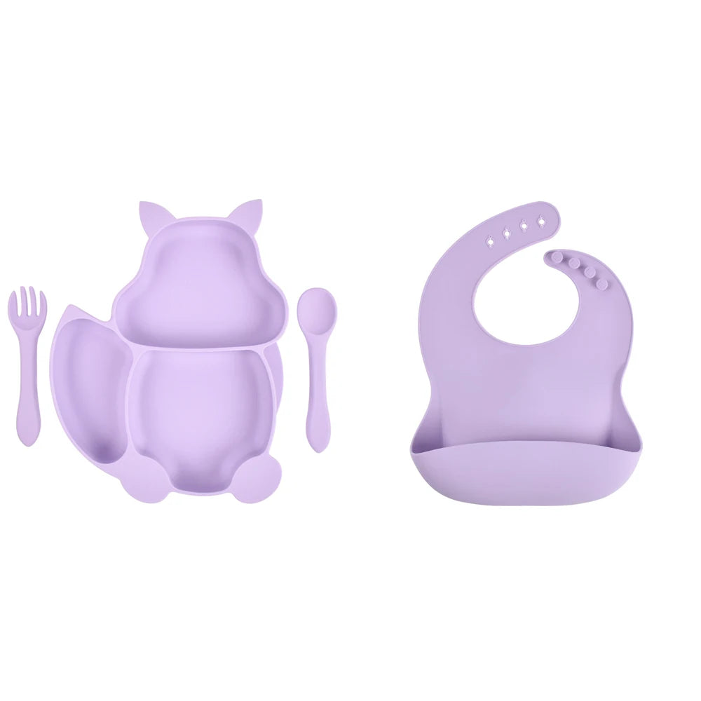 Baby Essential Silicone Eetset voor Kinderen