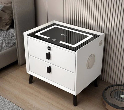 Baby Essential Luxe Nachtkastje 3 Laden met Draadloos Laden