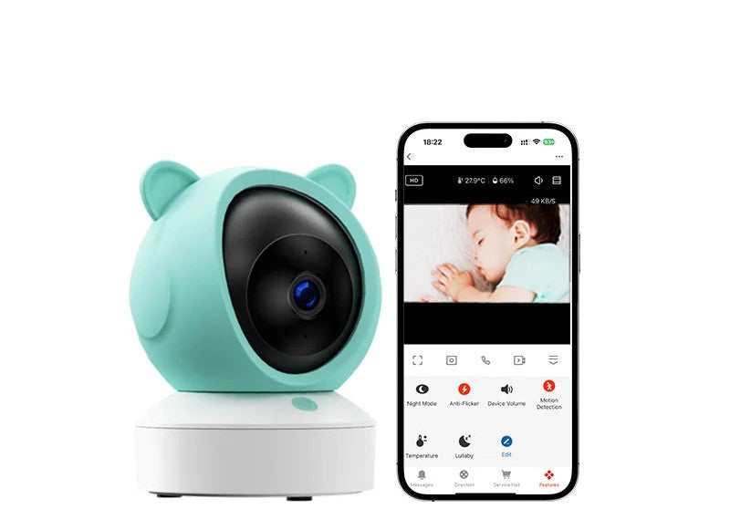 Baby Essential Tuya 2K WiFi Baby Monitor