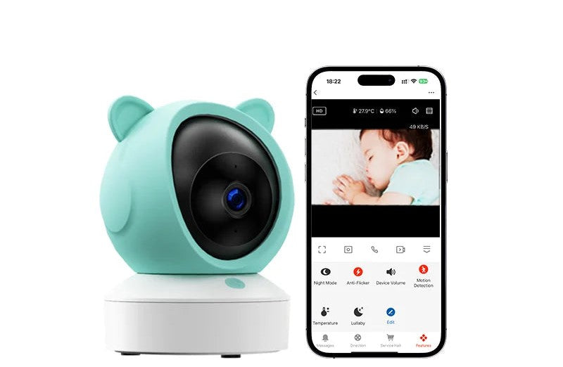 Baby Essential Tuya 2K WiFi Baby Monitor