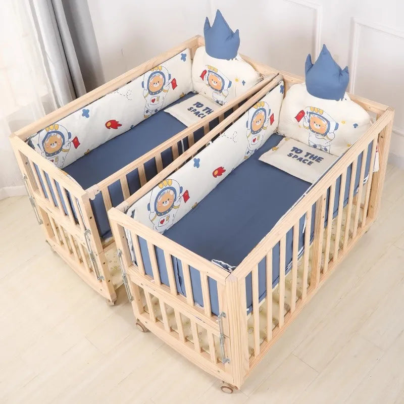 Baby Essential TwinCozy™ Double Crib
