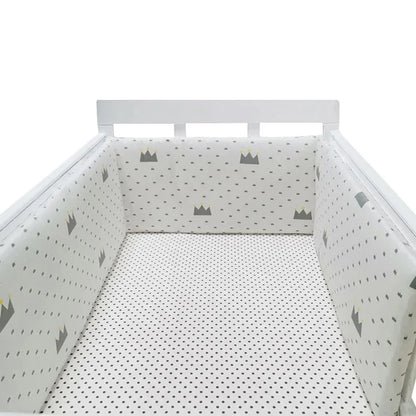 Baby Essential Braided Crib Bumper Cushion