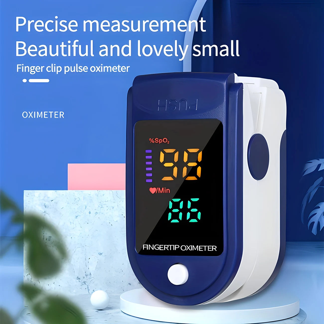 Baby Gezondheidsset – Contactloze Infrarood Thermometer + Vinger Pulse Oximeter