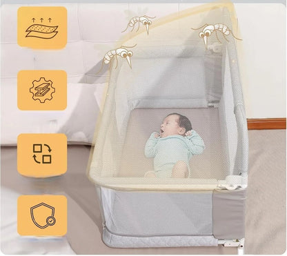 Baby Essential 3-in-1 Opvouwbare Co-Sleeping Wieg