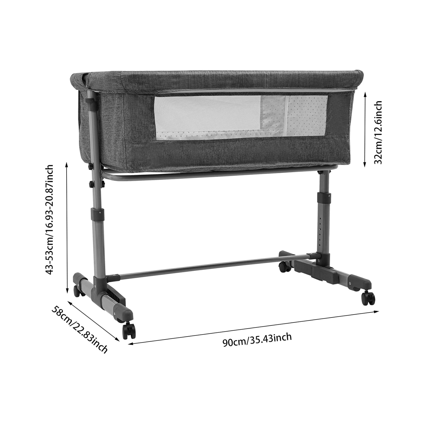 Baby Essential Modern Baby Bassinet 0-24 Maanden