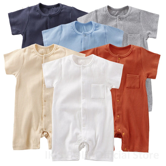 Unisex Baby Romper – Zacht Katoen voor Elke Gelegenheid