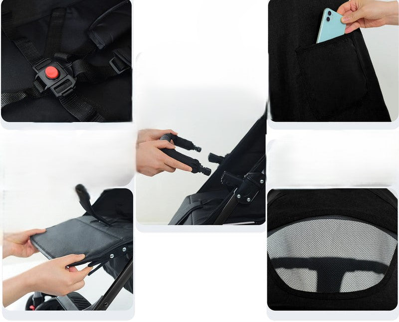 Baby Essential Luxe Lichtgewicht Kinderwagen