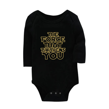 Baby Romper “The Force is Strong With This One”