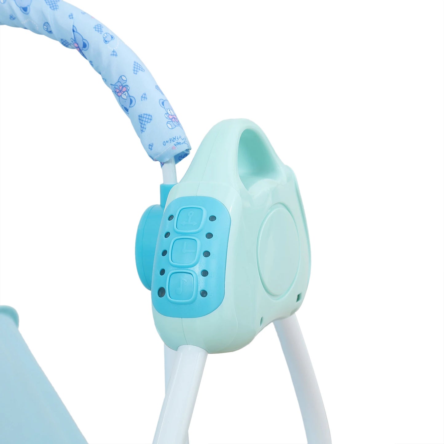 Elektrische Babywieg met 5 Snelheden & Bluetooth Muziek