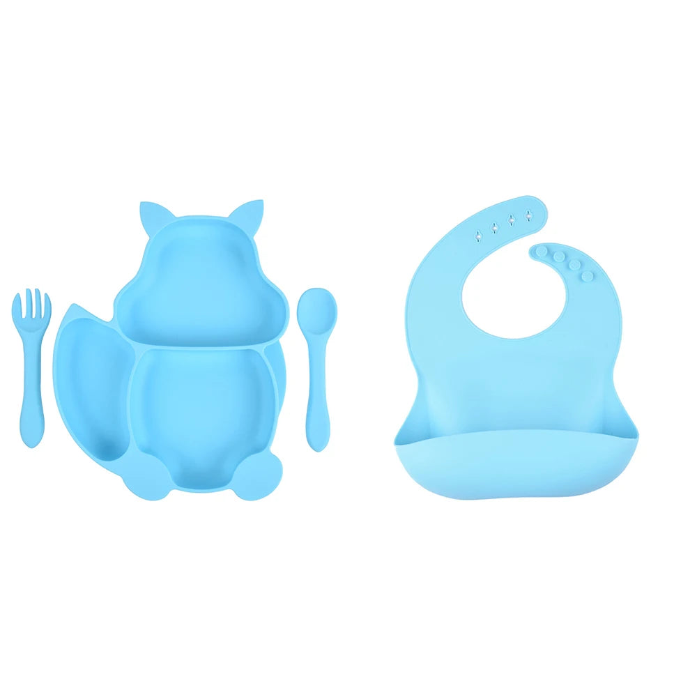 Baby Essential Silicone Eetset voor Kinderen