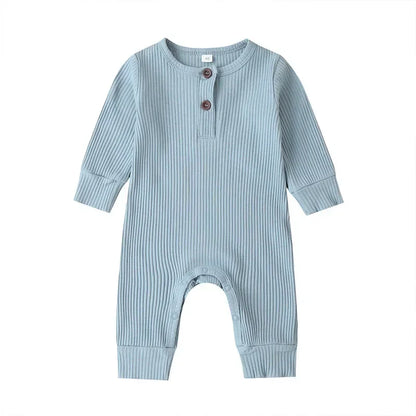 Lange Mouwen Baby Romper – Zacht Katoen voor Comfort & Warmte