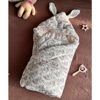 Baby Essential Katoenen Babykleed Konijnenoren