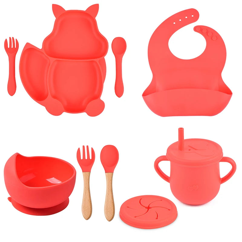 Baby Essential Silicone Eetset voor Kinderen