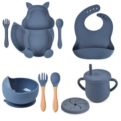 Baby Essential Silicone Eetset voor Kinderen