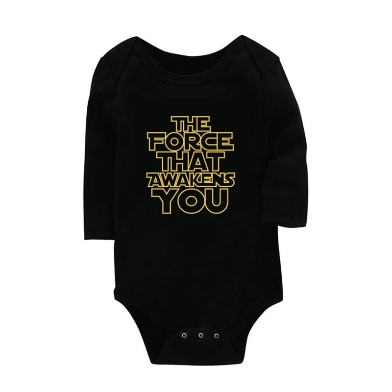 Baby Romper “The Force is Strong With This One”