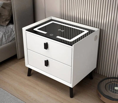 Baby Essential Luxe Nachtkastje 3 Laden met Draadloos Laden