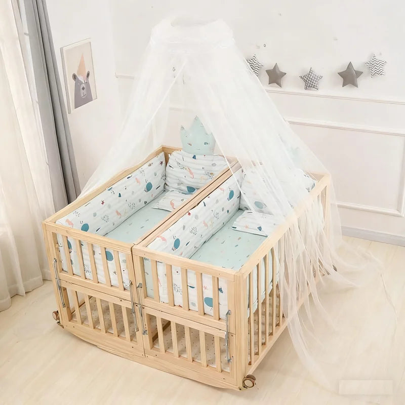 Baby Essential TwinCozy™ Double Crib