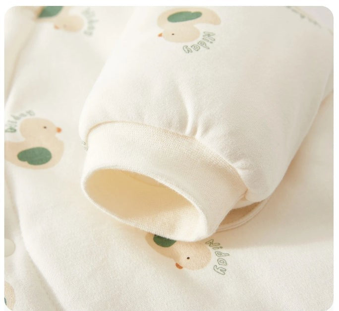 Baby Essential Winter Cotton Kimono Romper