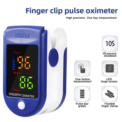 Baby Gezondheidsset – Contactloze Infrarood Thermometer + Vinger Pulse Oximeter