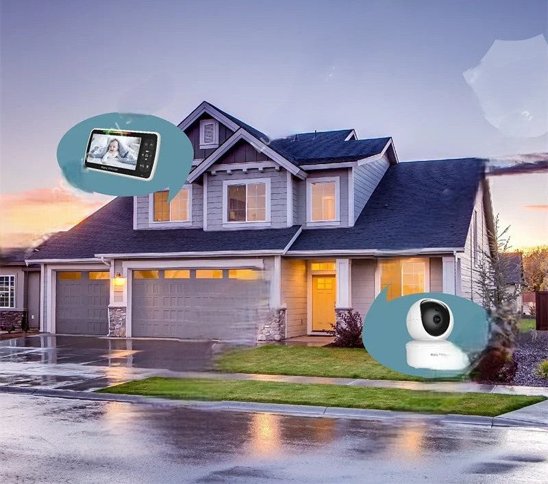 Baby Essential Video Babyfoon 5" PTZ