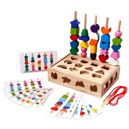 Baby Essential Montessori Kleur- en Vormpuzzel