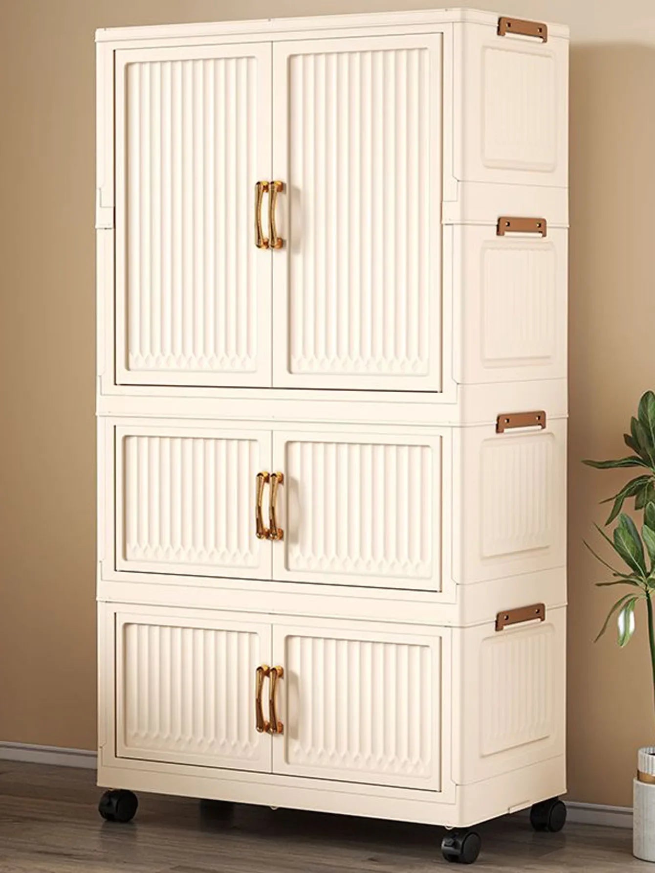 Baby Essential Houten Stofdichte Kast met Laden