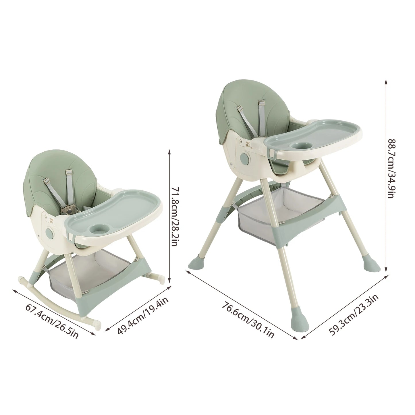 Baby Essential Verstelbare Hoogstoel